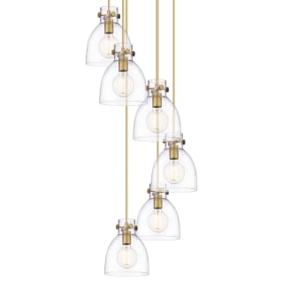 A thumbnail of the Innovations Lighting 116-410-1PS-10-19 Newton Bell Pendant Brushed Brass / Clear