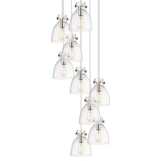 A thumbnail of the Innovations Lighting 119-410-1PS-10-23 Newton Bell Pendant Polished Nickel / Clear