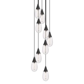 A thumbnail of the Innovations Lighting 119-450-1P-15-21 Malone Pendant Matte Black / Striped Clear