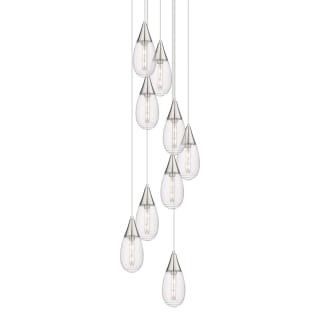 A thumbnail of the Innovations Lighting 119-450-1P-15-21 Malone Pendant Brushed Satin Nickel / Striped Clear