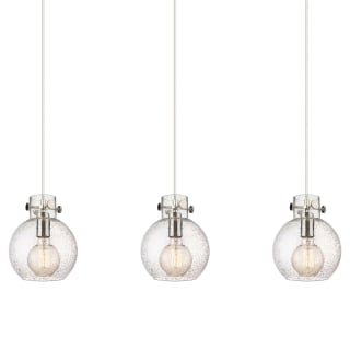 A thumbnail of the Innovations Lighting 123-410-1PS-10-40 Newton Sphere Pendant Polished Nickel / Seedy