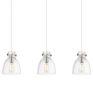 A thumbnail of the Innovations Lighting 123-410-1PS-10-40 Newton Bell Pendant Polished Nickel / Clear