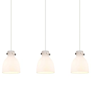 A thumbnail of the Innovations Lighting 123-410-1PS-10-40 Newton Bell Pendant Polished Nickel / White