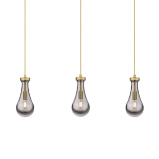 A thumbnail of the Innovations Lighting 123-451-1P-12-37 Owego Pendant Brushed Brass / Light Smoke