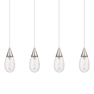A thumbnail of the Innovations Lighting 124-450-1P-15-50 Malone Pendant Polished Nickel / Striped Clear