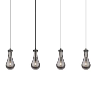 A thumbnail of the Innovations Lighting 124-451-1P-12-49 Owego Pendant Matte Black / Light Smoke