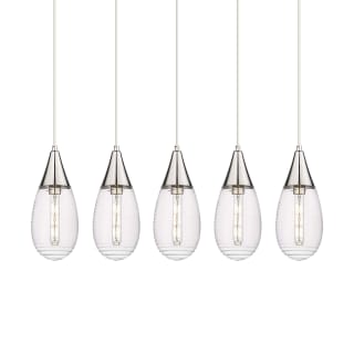A thumbnail of the Innovations Lighting 125-450-1P-15-38 Malone Pendant Polished Nickel / Clear