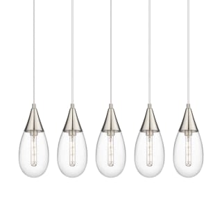 A thumbnail of the Innovations Lighting 125-450-1P-15-38 Malone Pendant Brushed Satin Nickel / Clear