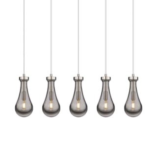 A thumbnail of the Innovations Lighting 125-451-1P-12-37 Owego Pendant Brushed Satin Nickel / Light Smoke