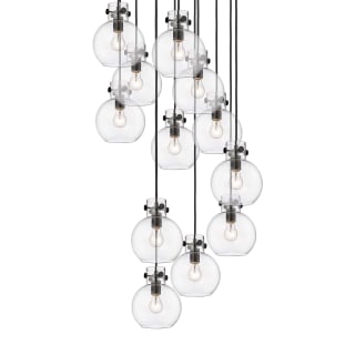 A thumbnail of the Innovations Lighting 126-410-1PS-10-28 Newton Sphere Pendant Matte Black / Clear
