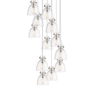 A thumbnail of the Innovations Lighting 126-410-1PS-10-28 Newton Bell Pendant Polished Nickel / Clear