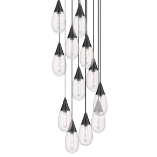 A thumbnail of the Innovations Lighting 126-450-1P-15-26 Malone Pendant Matte Black / Striped Clear