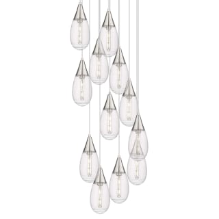 A thumbnail of the Innovations Lighting 126-450-1P-15-26 Malone Pendant Brushed Satin Nickel / Striped Clear