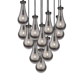 A thumbnail of the Innovations Lighting 126-451-1P-12-25 Owego Pendant Matte Black / Light Smoke