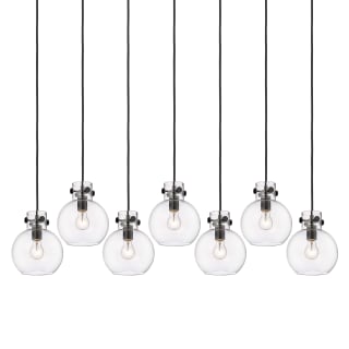 A thumbnail of the Innovations Lighting 127-410-1PS-10-52 Newton Sphere Pendant Matte Black / Clear