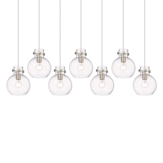 A thumbnail of the Innovations Lighting 127-410-1PS-10-52 Newton Sphere Pendant Brushed Satin Nickel / Clear