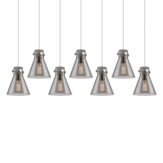 A thumbnail of the Innovations Lighting 127-410-1PS-10-52 Newton Cone Pendant Brushed Satin Nickel / Light Smoke