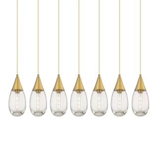 A thumbnail of the Innovations Lighting 127-450-1P-15-50 Malone Pendant Brushed Brass / Clear