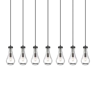 A thumbnail of the Innovations Lighting 127-451-1P-12-49 Owego Pendant Matte Black / Clear