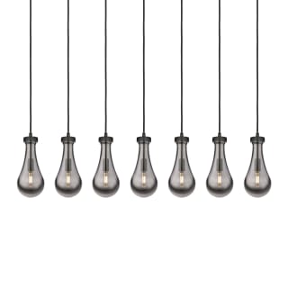 A thumbnail of the Innovations Lighting 127-451-1P-12-49 Owego Pendant Matte Black / Light Smoke