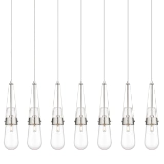 A thumbnail of the Innovations Lighting 127-452-1P-21-49 Milan Pendant Brushed Satin Nickel / Clear