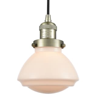 A thumbnail of the Innovations Lighting 201C Olean Antique Brass / Matte White