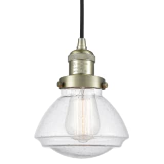 A thumbnail of the Innovations Lighting 201C Olean Antique Brass / Seedy