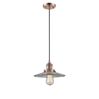 A thumbnail of the Innovations Lighting 201C Halophane Antique Copper / Halophane