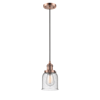 A thumbnail of the Innovations Lighting 201C Small Bell Antique Copper / Seedy