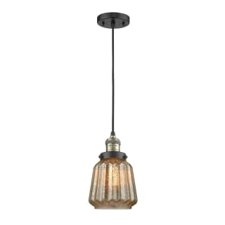 A thumbnail of the Innovations Lighting 201C Chatham Black Antique Brass / Mercury Plated