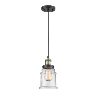 A thumbnail of the Innovations Lighting 201C Canton Black Antique Brass / Seedy