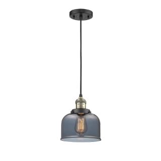 A thumbnail of the Innovations Lighting 201C Large Bell Black Antique Brass / Plated Smoked