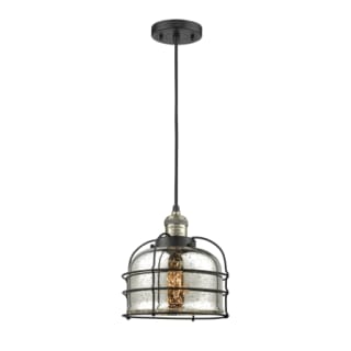 A thumbnail of the Innovations Lighting 201C Large Bell Cage Black Antique Brass / Silver Plated Mercury