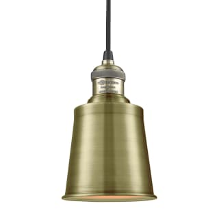 A thumbnail of the Innovations Lighting 201C Addison Black Antique Brass / Antique Brass