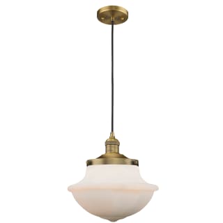 A thumbnail of the Innovations Lighting 201C Oxford School House Brushed Brass / White