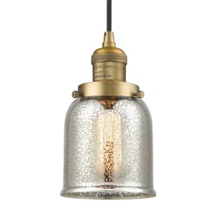 A thumbnail of the Innovations Lighting 201C Small Bell Brushed Brass / Silver Mercury