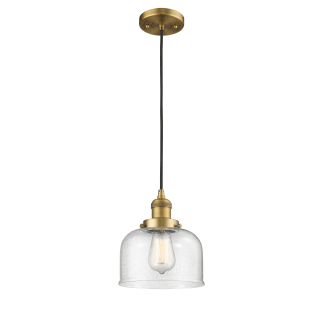 A thumbnail of the Innovations Lighting 201C Large Bell Brushed Brass / Seedy