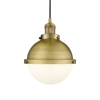 A thumbnail of the Innovations Lighting 201C-12-9 Hampden Pendant Brushed Brass / Matte White