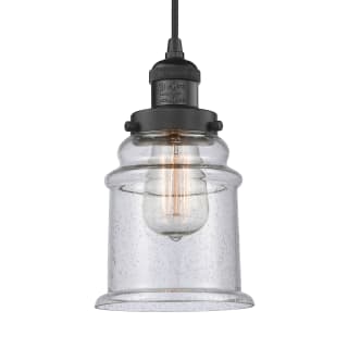 A thumbnail of the Innovations Lighting 201C Canton Matte Black / Seedy