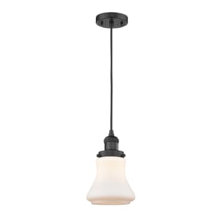 A thumbnail of the Innovations Lighting 201C Bellmont Matte Black / Matte White