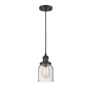 A thumbnail of the Innovations Lighting 201C Small Bell Matte Black / Seedy