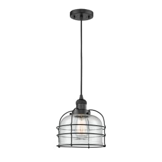 A thumbnail of the Innovations Lighting 201C Large Bell Cage Matte Black / Seedy