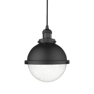 A thumbnail of the Innovations Lighting 201C-12-9 Hampden Pendant Matte Black / Seedy