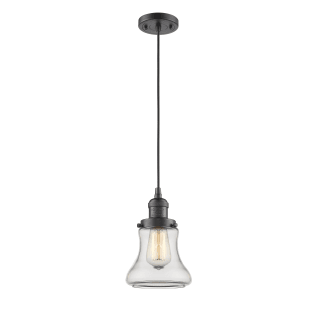 A thumbnail of the Innovations Lighting 201C Bellmont Oiled Rubbed Bronze / Clear