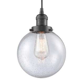 A thumbnail of the Innovations Lighting 201C-8 Beacon Oil Rubbed Bronze / Seedy