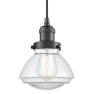 A thumbnail of the Innovations Lighting 201C Olean Oil Rubbed Bronze / Clear