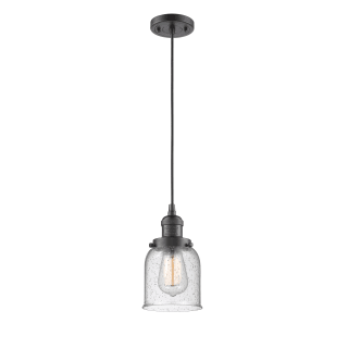 A thumbnail of the Innovations Lighting 201C Small Bell Oiled Rubbed Bronze / Seedy