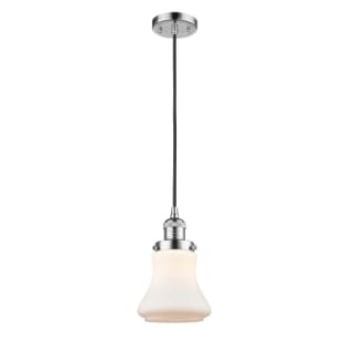 A thumbnail of the Innovations Lighting 201C Bellmont Polished Chrome / Matte White