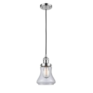 A thumbnail of the Innovations Lighting 201C Bellmont Polished Chrome / Clear