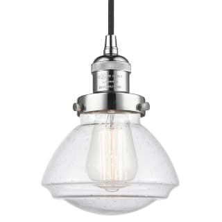 A thumbnail of the Innovations Lighting 201C Olean Polished Chrome / Seedy